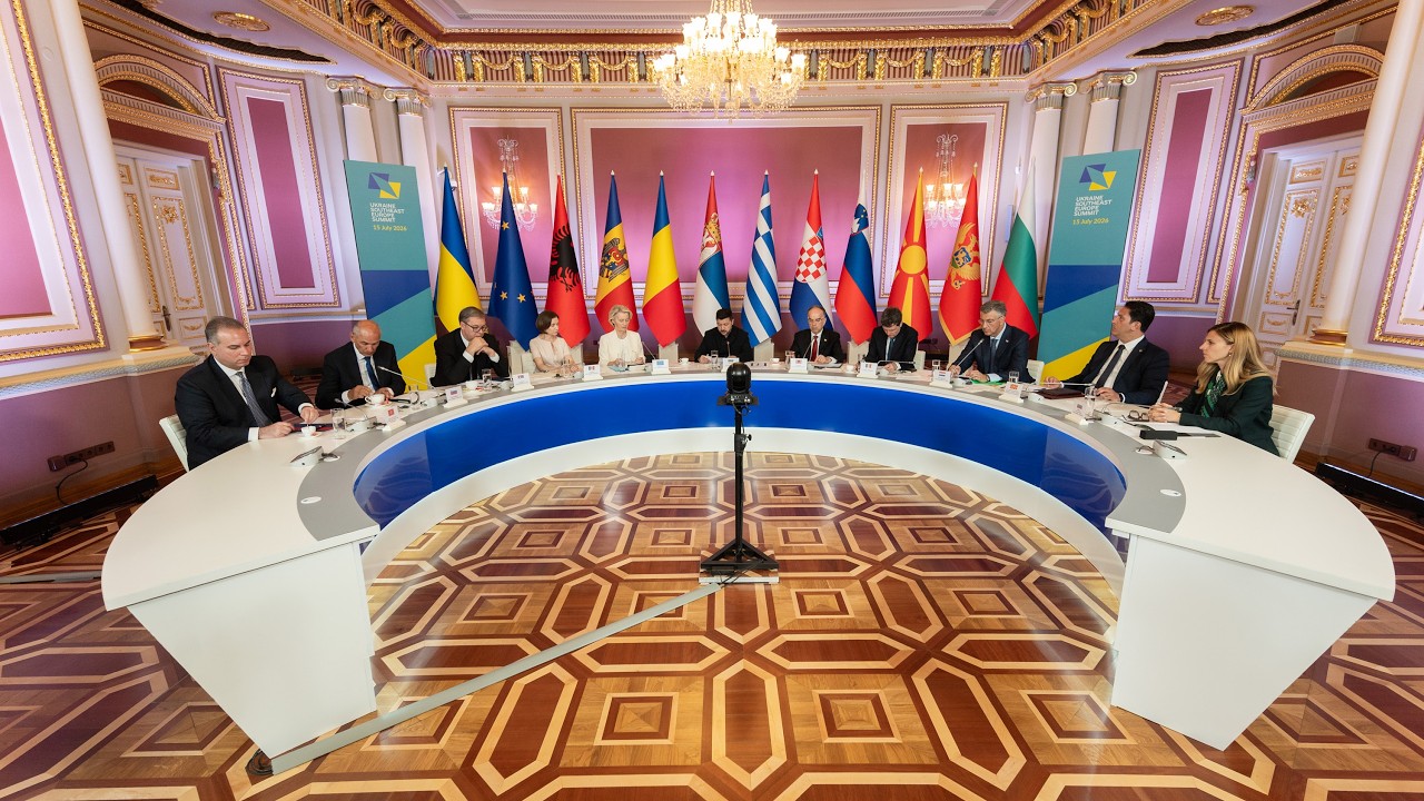 Виступ Президента Зеленського на V саміті «Україна – Південно-Східна Європа»