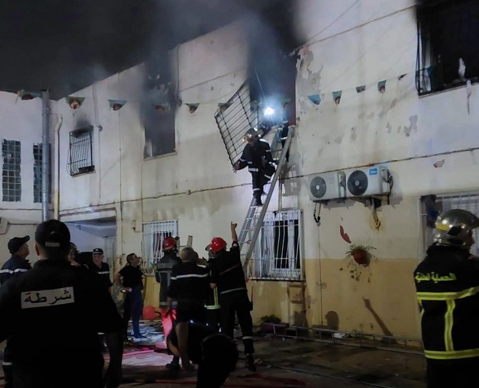 У дитбудинку в Алжирі спалахнула пожежа: 11 загиблих, є поранені
