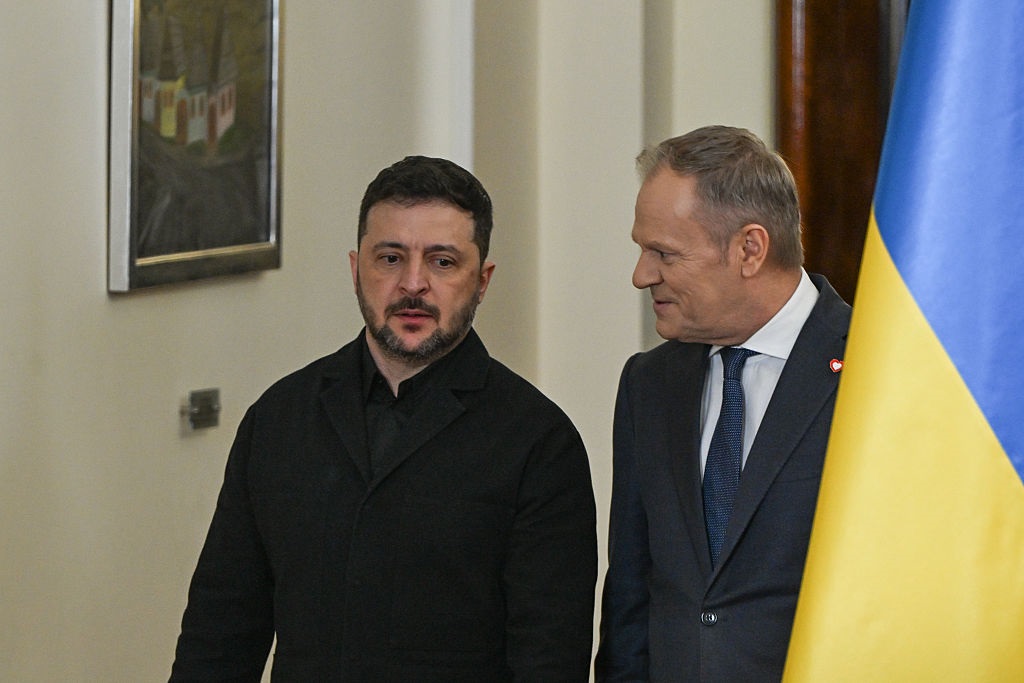 Зеленський зустрінеться з Туском у Любліні