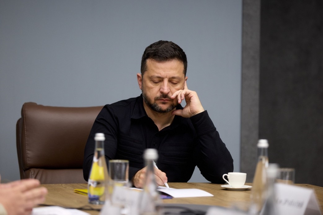 Зеленський провів безпекову нараду на Запоріжжі